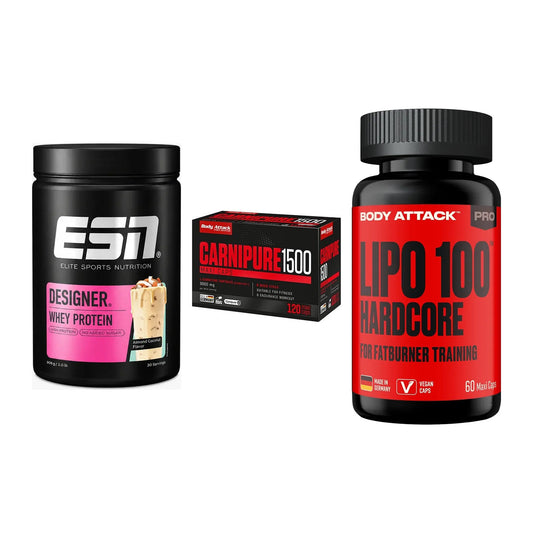 Definitionsphase-Set: ESN Designer + Body Attack + 1 weitere – alle enthaltenen Artikel