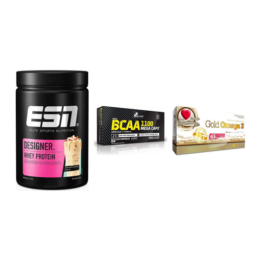 Definitionsphase-Set: ESN Designer + Olimp BCAA + Olimp Omega 3 – alle enthaltenen Artikel