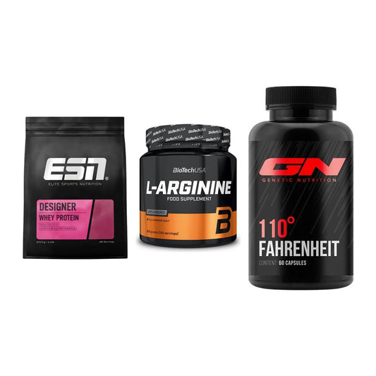 Definitionsphase-Set: ESN Designer + BioTech L-Argi + GN 110 Fahrenh – alle enthaltenen Artikel
