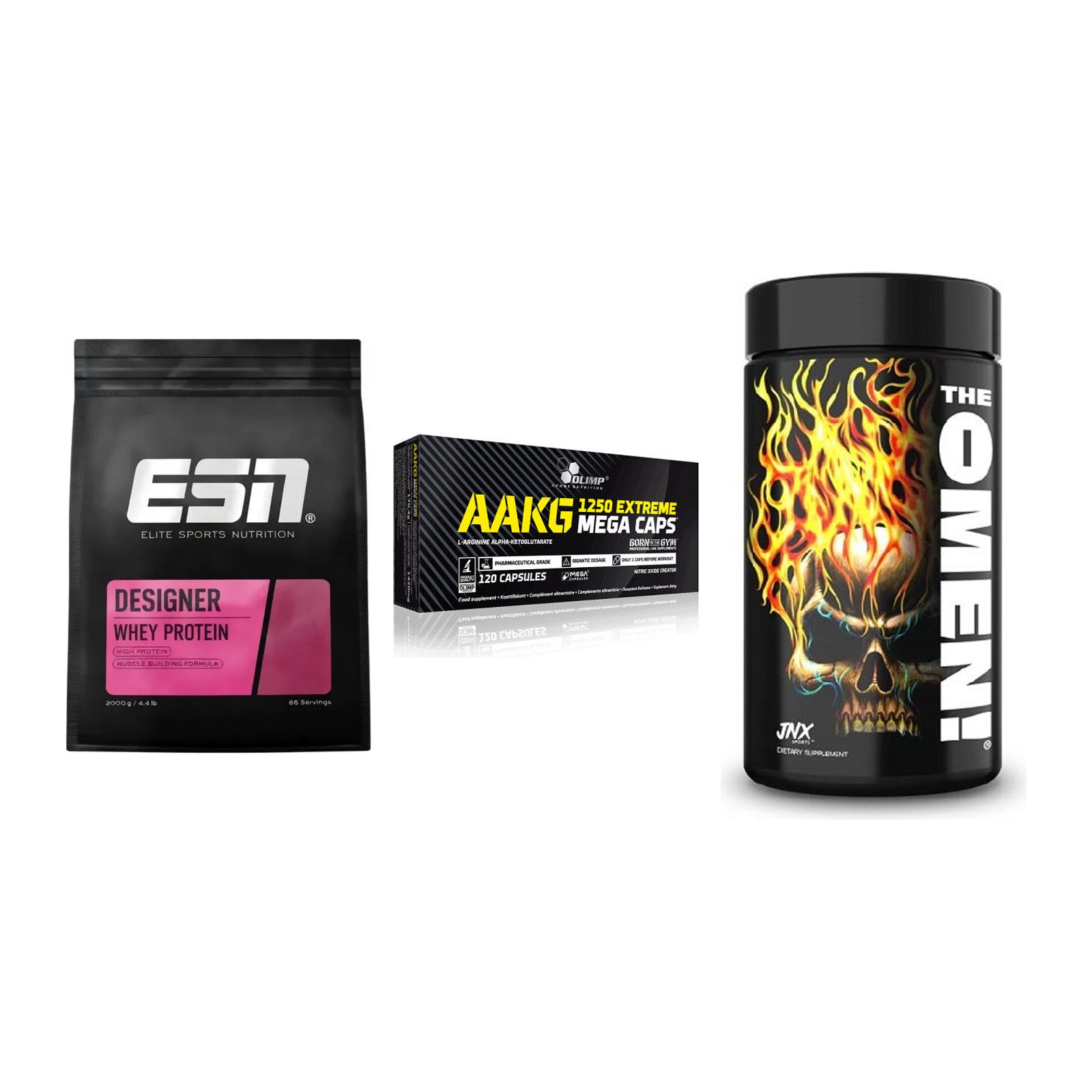Definitionsphase-Set: ESN Designer + Olimp AAKG + JNX Sports – alle enthaltenen Artikel