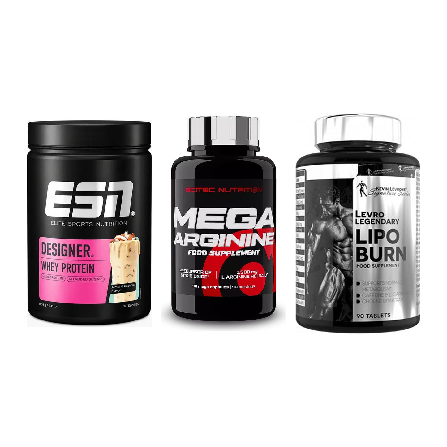 Definitionsphase-Set: ESN Designer + Scitec Mega + Kevin Levrone – alle enthaltenen Artikel