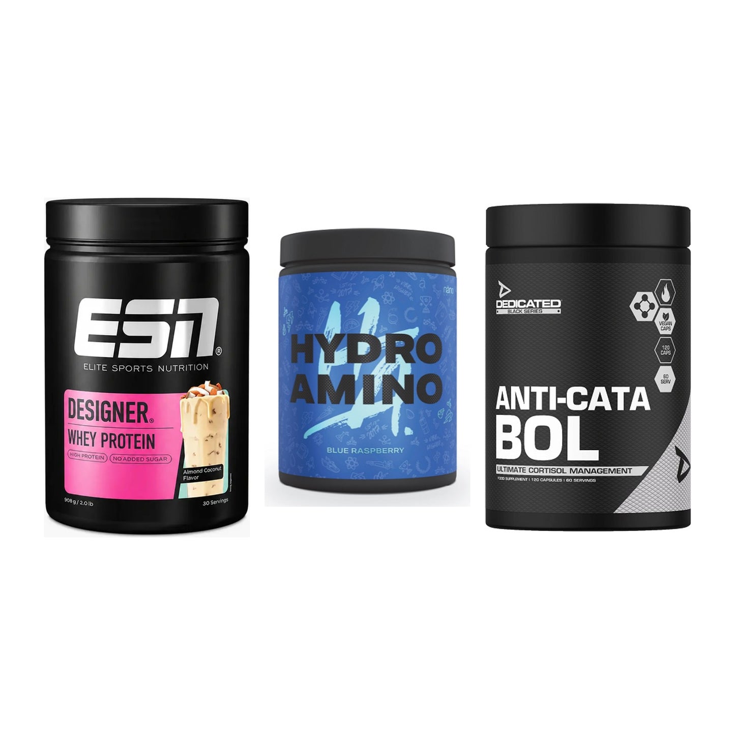 Definitionsphase-Set: ESN Designer + Nanosupps + Dedicated – alle enthaltenen Artikel