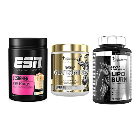 Definitionsphase-Set: ESN Designer + Kevin Levrone + 1 weitere – alle enthaltenen Artikel