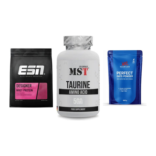 Definitionsphase-Set: ESN Designer + MST Taurine + XXL Nutrition – alle enthaltenen Artikel