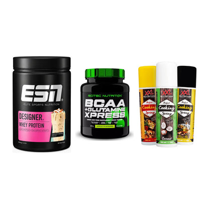 Definitionsphase-Set: ESN Designer + Scitec BCAA + XXL Nutrition – alle enthaltenen Artikel