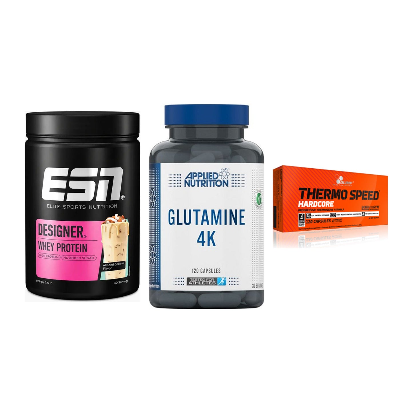 Definitionsphase-Set: ESN Designer + Applied Nutrit + Olimp Thermo – alle enthaltenen Artikel