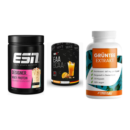 Definitionsphase-Set: ESN Designer + MST EAA & BCAA + ProFuel Grünte – alle enthaltenen Artikel