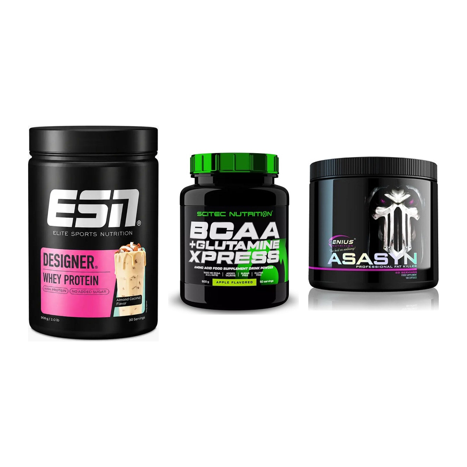 Definitionsphase-Set: ESN Designer + Scitec BCAA + Genius Nutriti – alle enthaltenen Artikel