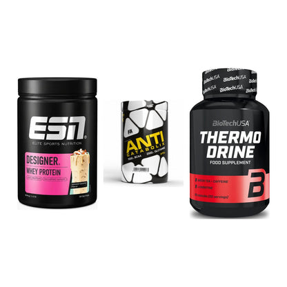 Definitionsphase-Set: ESN Designer + FA Nutrition + BioTech Thermo – alle enthaltenen Artikel