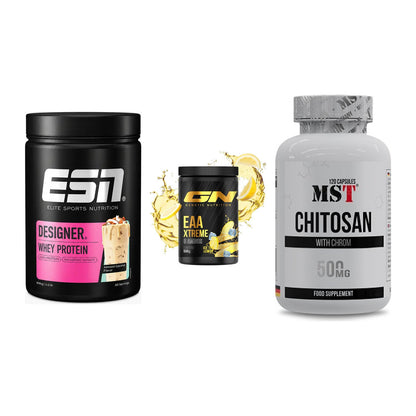 Definitionsphase-Set: ESN Designer + GN EAA Xtreme + MST Chitosan – alle enthaltenen Artikel