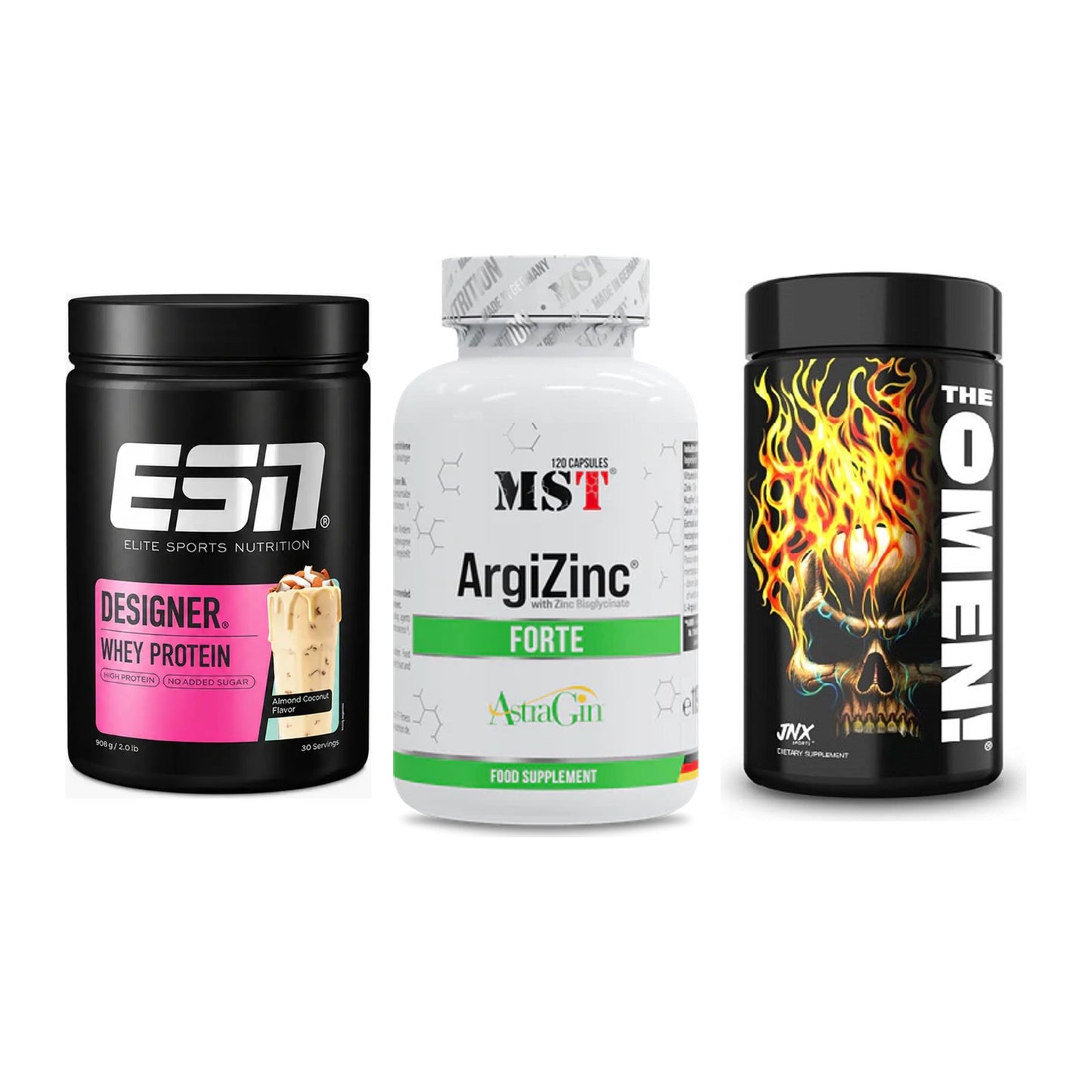 Definitionsphase-Set: ESN Designer + MST ArgiZinc + JNX Sports – alle enthaltenen Artikel
