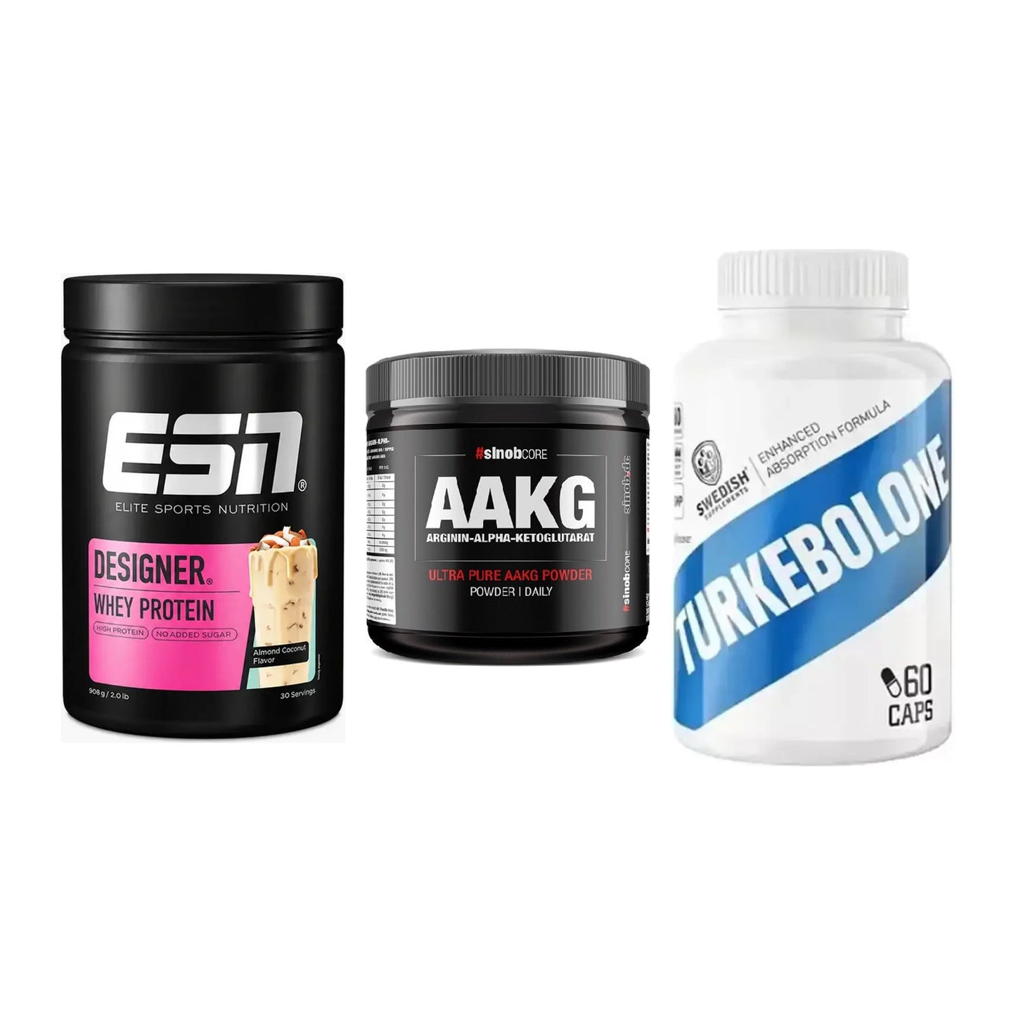 Definitionsphase-Set: ESN Designer + Sinob Core + Swedish Supple – alle enthaltenen Artikel
