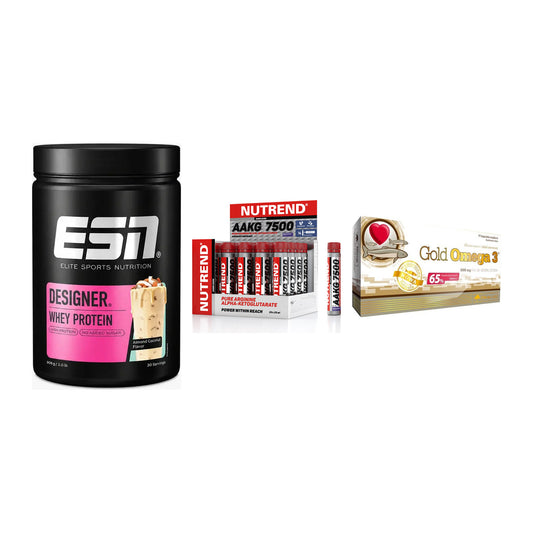 Definitionsphase-Set: ESN Designer + Nutrend AAKG + Olimp Omega 3 – alle enthaltenen Artikel
