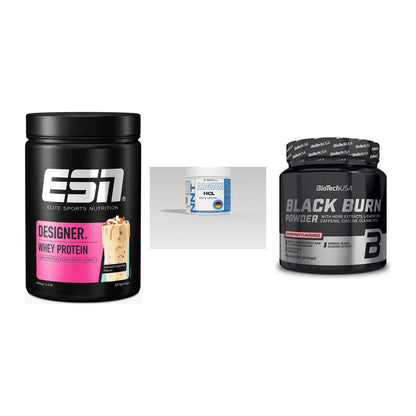Definitionsphase-Set: ESN Designer + NNT Arginin + BioTech Black – alle enthaltenen Artikel