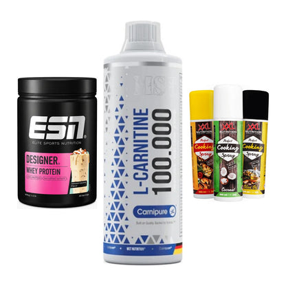 Definitionsphase-Set: ESN Designer + MST L-Carnitin + XXL Nutrition – alle enthaltenen Artikel