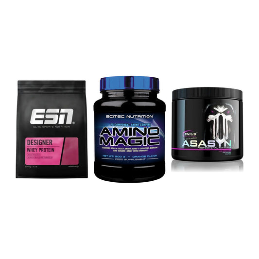 Definitionsphase-Set: ESN Designer + Scitec Amino + Genius Nutriti – alle enthaltenen Artikel