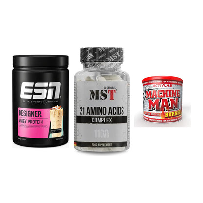 Definitionsphase-Set: ESN Designer + MST 21 Amino + Activlab – alle enthaltenen Artikel