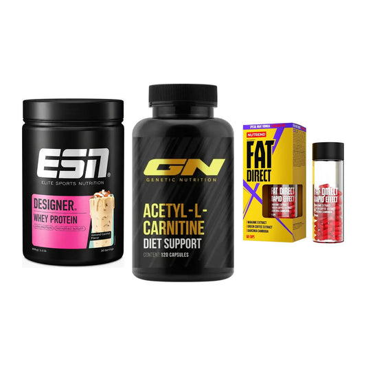 Definitionsphase-Set: ESN Designer + GN Acetyl + Nutrend Fat – alle enthaltenen Artikel