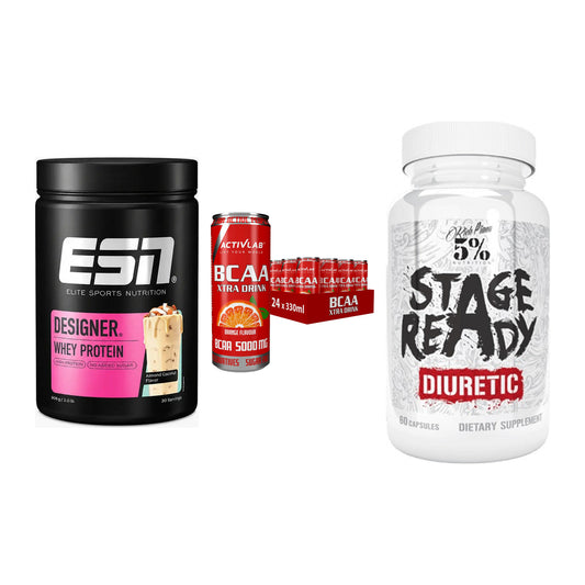 Definitionsphase-Set: ESN Designer + Activlab BCAA + 5% Nutrition – alle enthaltenen Artikel