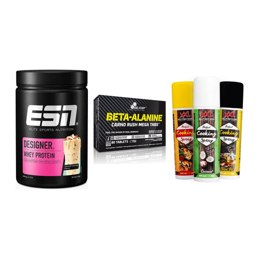 Definitionsphase-Set: ESN Designer + Olimp Beta-Ala + XXL Nutrition – alle enthaltenen Artikel