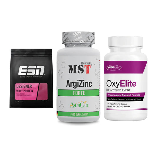 Definitionsphase-Set: ESN Designer + MST ArgiZinc + USP Labs – alle enthaltenen Artikel