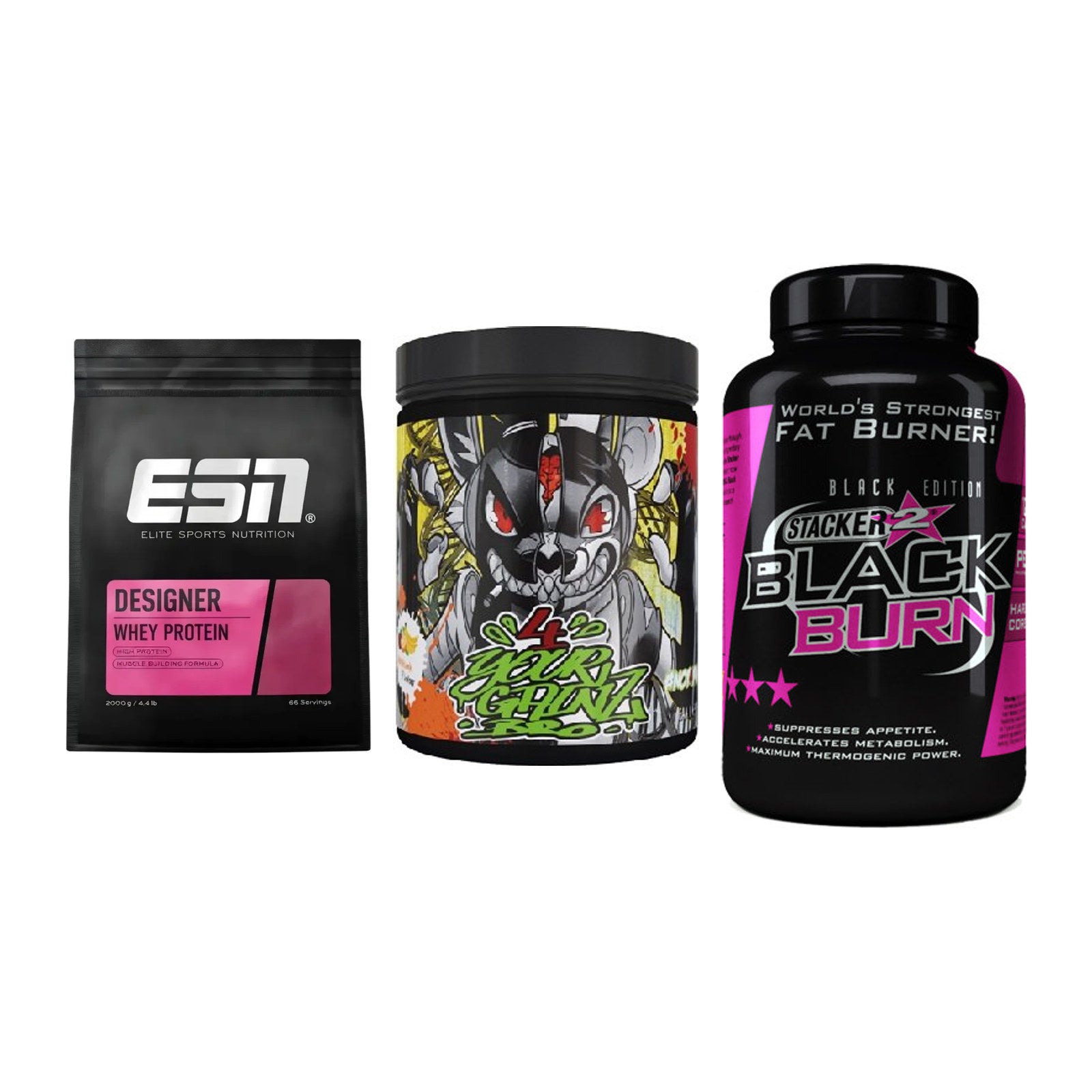 Definitionsphase-Set: ESN Designer + BPS-Pharma + Stacker2 Black – alle enthaltenen Artikel