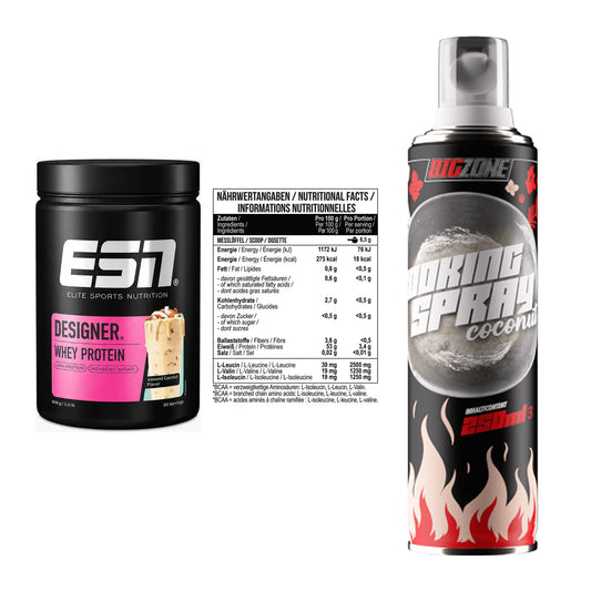 Definitionsphase-Set: ESN Designer + MST BCAA Zero + Big Zone – alle enthaltenen Artikel