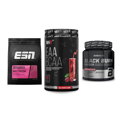Definitionsphase-Set: ESN Designer + MST EAA & BCAA + BioTech Black – alle enthaltenen Artikel