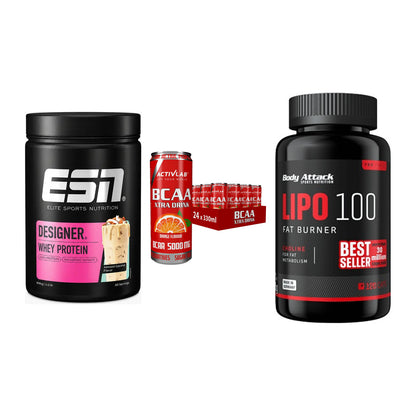 Definitionsphase-Set: ESN Designer + Activlab BCAA + Body Attack – alle enthaltenen Artikel