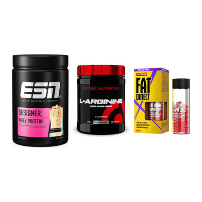 Definitionsphase-Set: ESN Designer + Scitec Arginin + Nutrend Fat – alle enthaltenen Artikel