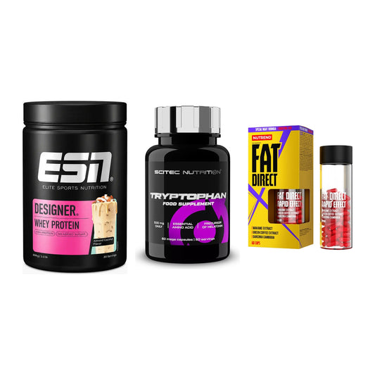 Definitionsphase-Set: ESN Designer + Scitec Tryptop + Nutrend Fat – alle enthaltenen Artikel