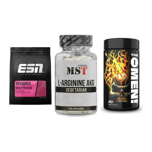 Definitionsphase-Set: ESN Designer + MST Arginin + JNX Sports – alle enthaltenen Artikel