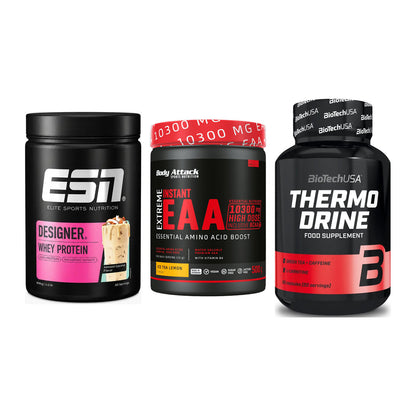 Definitionsphase-Set: ESN Designer + Body Attack + BioTech Thermo – alle enthaltenen Artikel