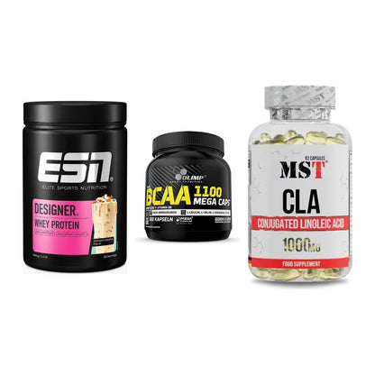 Definitionsphase-Set: ESN Designer + Olimp BCAA + MST CLA 1000mg – alle enthaltenen Artikel