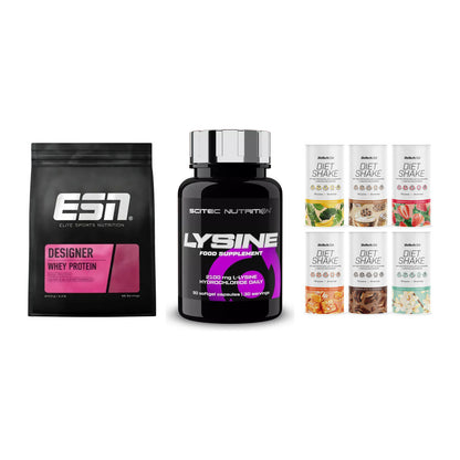 Definitionsphase-Set: ESN Designer + Scitec Lysine + BioTech Diet – alle enthaltenen Artikel