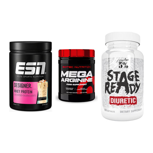 Definitionsphase-Set: ESN Designer + Scitec Mega + 5% Nutrition – alle enthaltenen Artikel