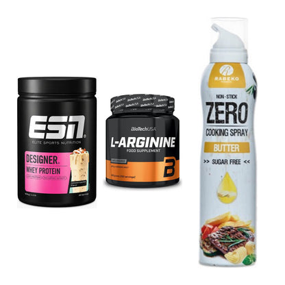 Definitionsphase-Set: ESN Designer + BioTech L-Argi + Rabeko Zero – alle enthaltenen Artikel