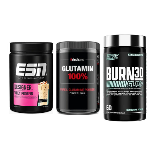 Definitionsphase-Set: ESN Designer + Sinob Core + Nutrex Burn 30 – alle enthaltenen Artikel