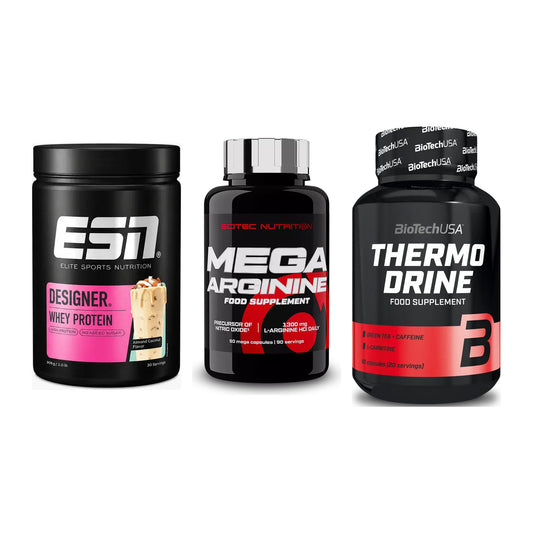 Definitionsphase-Set: ESN Designer + Scitec Mega + BioTech Thermo – alle enthaltenen Artikel