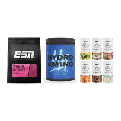 Definitionsphase-Set: ESN Designer + Nanosupps + BioTech Diet – alle enthaltenen Artikel