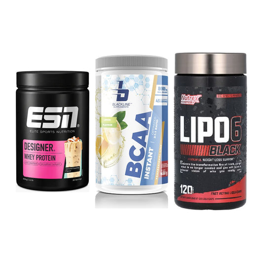 Definitionsphase-Set: ESN Designer + Blackline + Nutrex Lipo 6 – alle enthaltenen Artikel