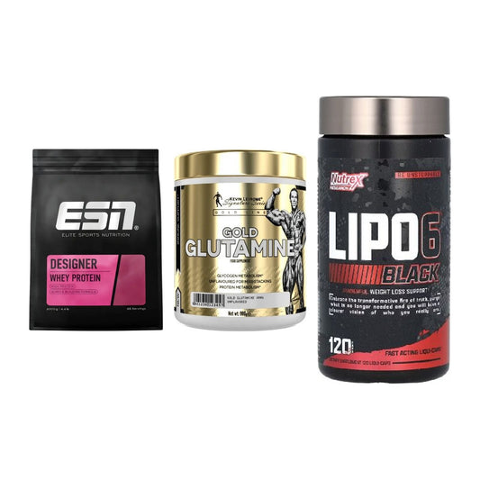 Definitionsphase-Set: ESN Designer + Kevin Levrone + Nutrex Lipo 6 – alle enthaltenen Artikel