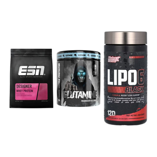 Definitionsphase-Set: ESN Designer + Skull Labs + Nutrex Lipo 6 – alle enthaltenen Artikel