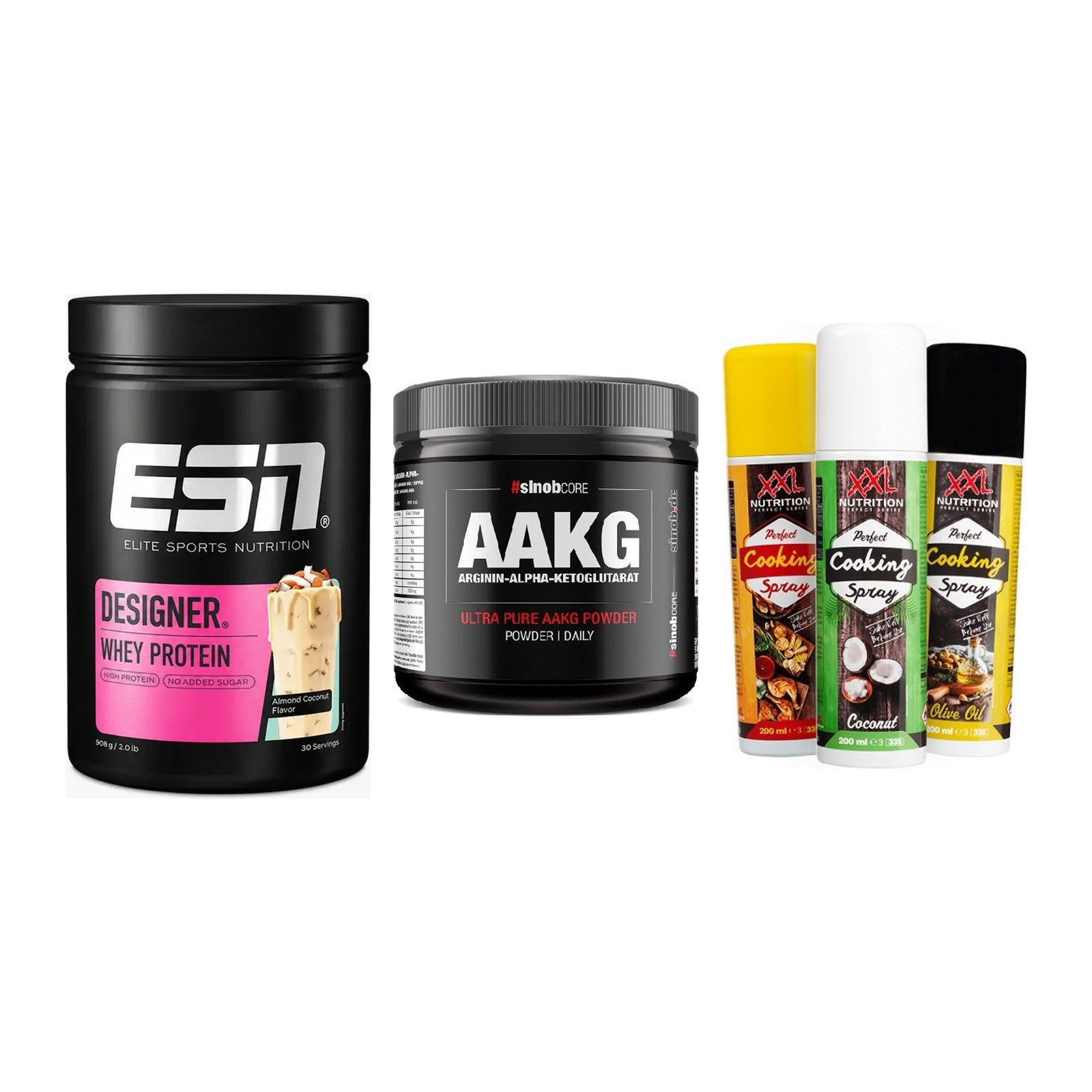 Definitionsphase-Set: ESN Designer + Sinob Core + XXL Nutrition – alle enthaltenen Artikel