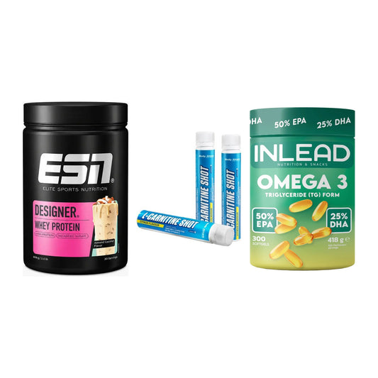 Definitionsphase-Set: ESN Designer + Body Attack + INLEAD Omega-3 – alle enthaltenen Artikel