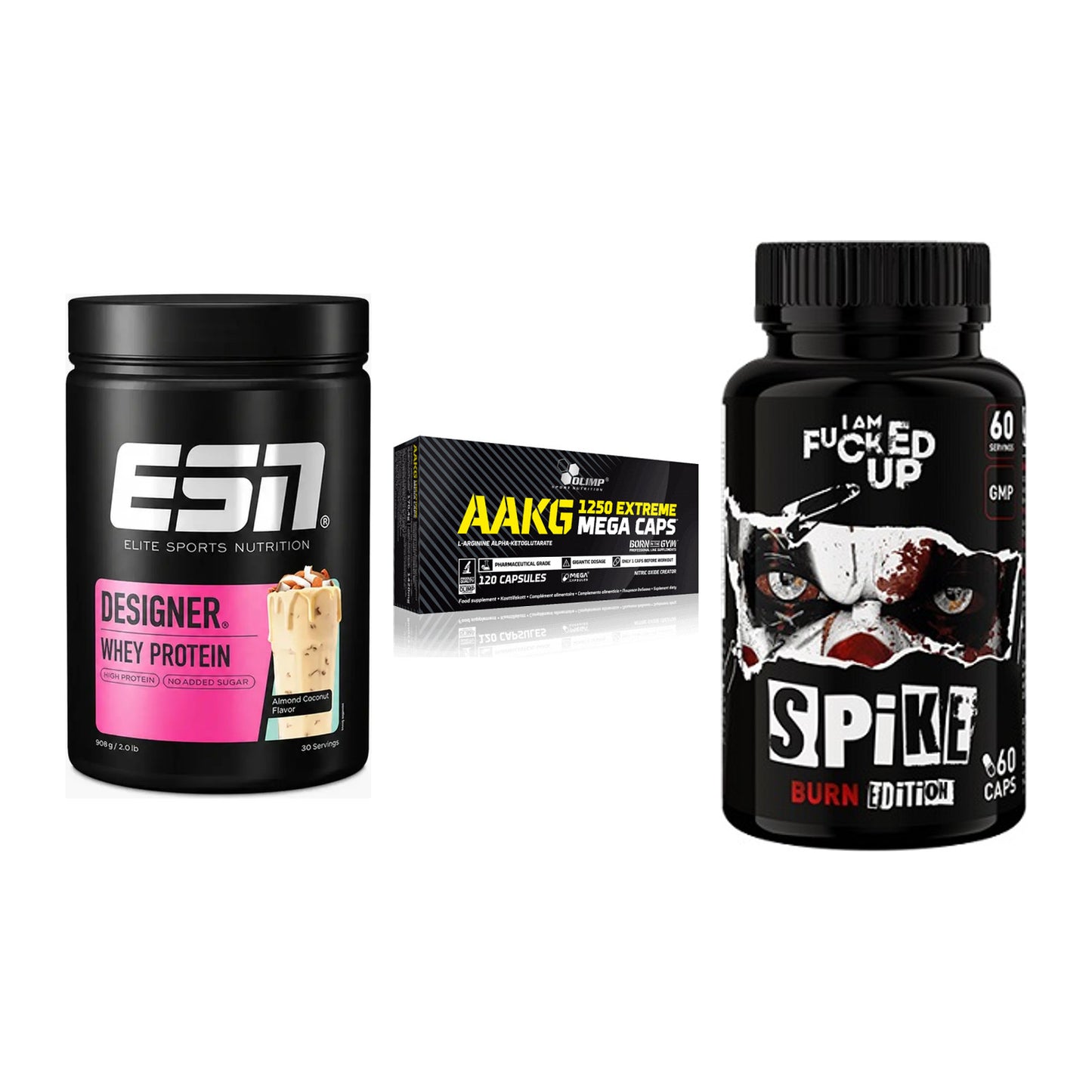 Definitionsphase-Set: ESN Designer + Olimp AAKG + Swedish Supple – alle enthaltenen Artikel