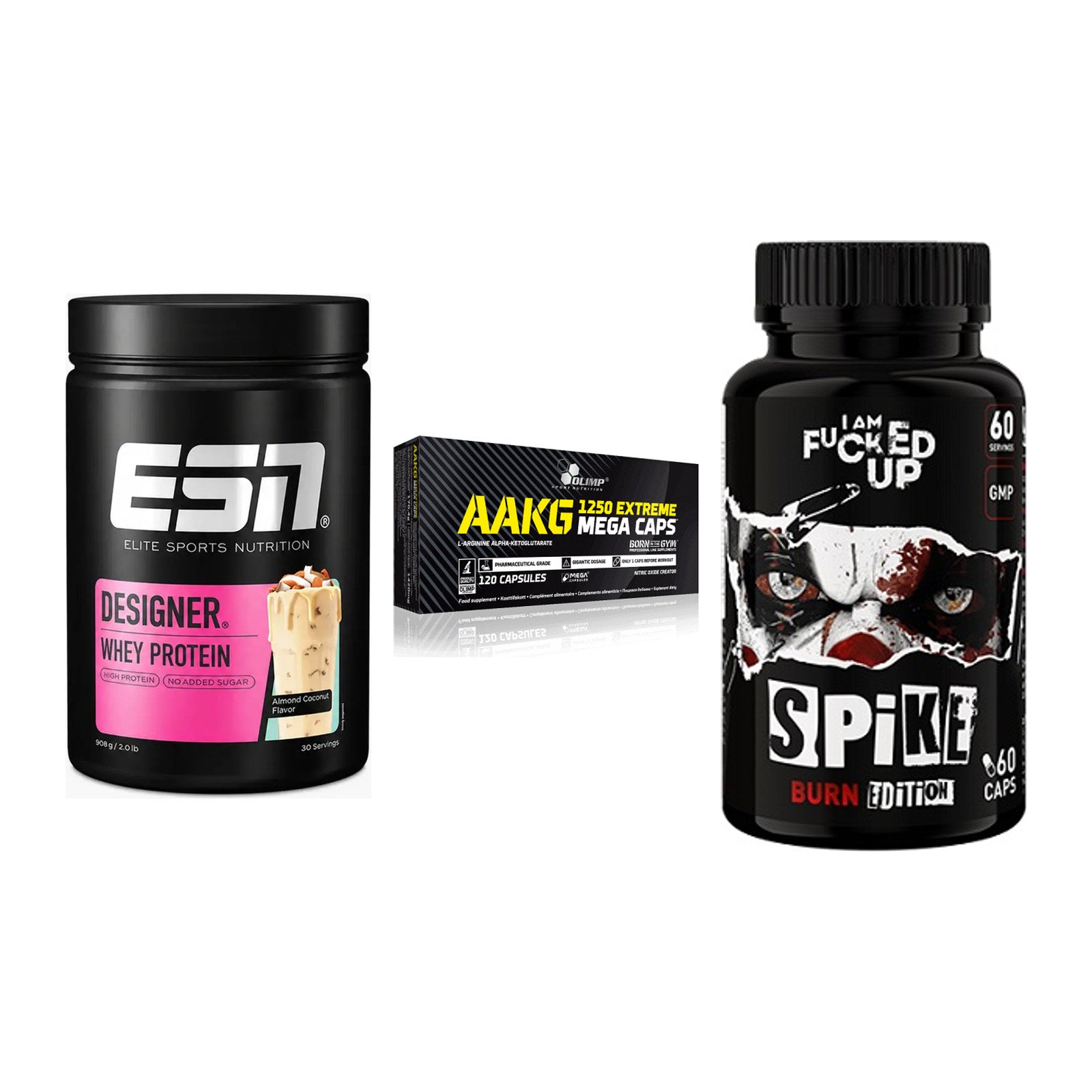 Definitionsphase-Set: ESN Designer + Olimp AAKG + Swedish Supple – alle enthaltenen Artikel