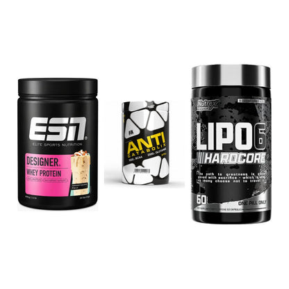 Definitionsphase-Set: ESN Designer + FA Nutrition + Nutrex Lipo 6 – alle enthaltenen Artikel