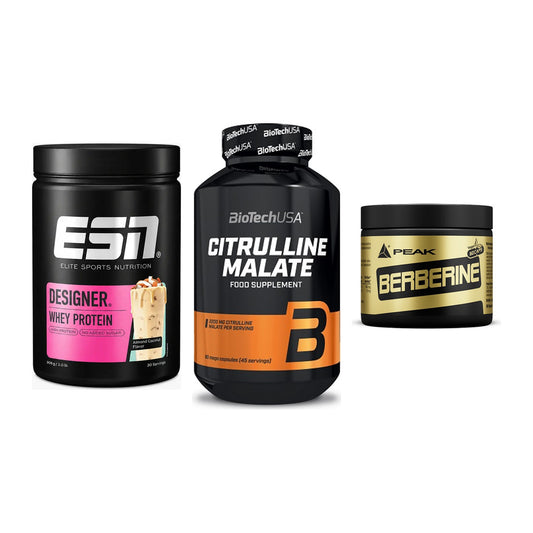 Definitionsphase-Set: ESN Designer + BioTech Citrul + Peak Berberine – alle enthaltenen Artikel