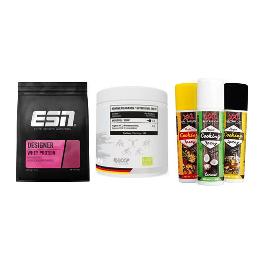 Definitionsphase-Set: ESN Designer + MST Arginine + XXL Nutrition – alle enthaltenen Artikel